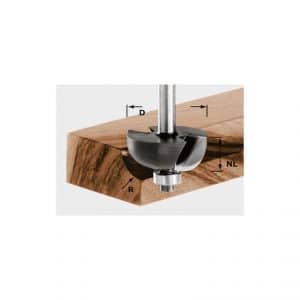 Festool Hålkälsfräs HW S8 D25.5/R6.35 KL