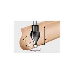 Festool Profilfräs HW R20.5/16/D32/57 S12