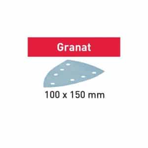 Festool Slippapper STF DELTA Granat 100x150