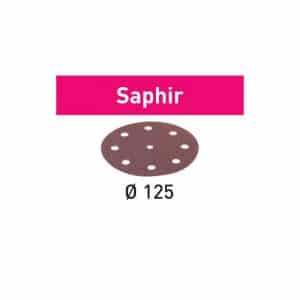 Festool Slippapper STF D125/8 P24 SA/25 Saphir