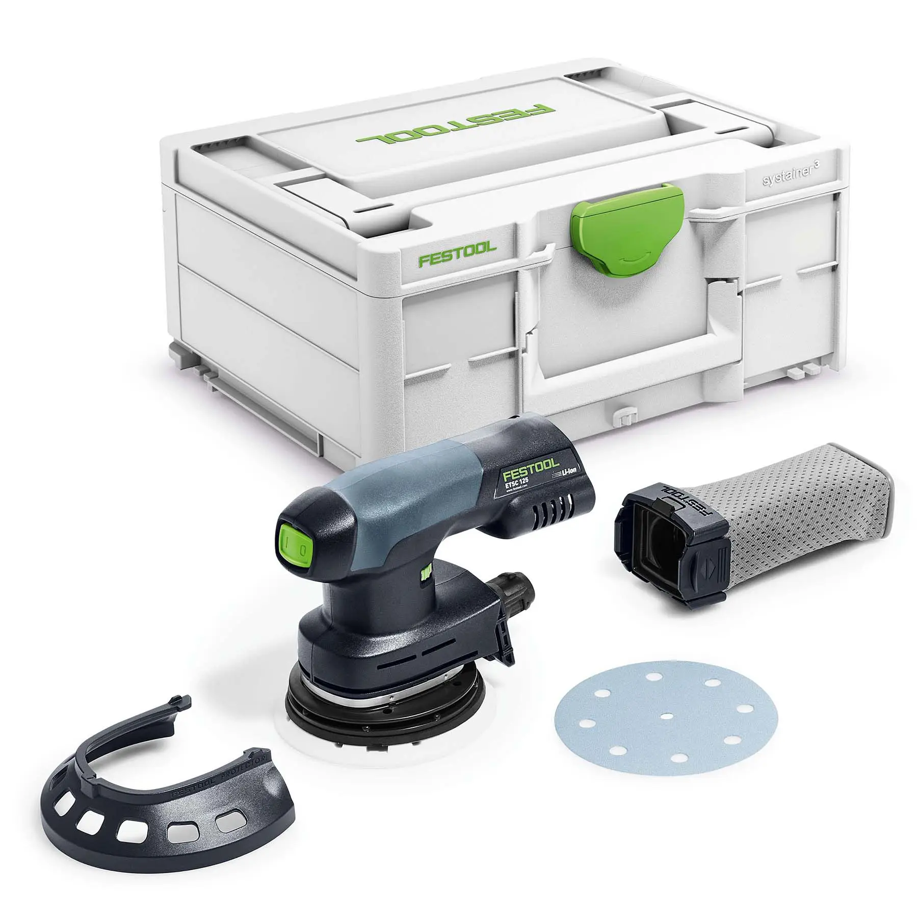 Festool Batterislip Rund Excenter ETSC 125-Basic